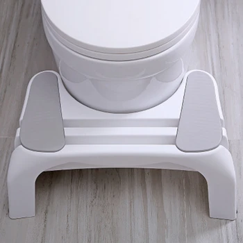 

Toilet Stool Foot Stool Thickened Plastic Pregnant Women Toilet Foot Step on Squat Squat Pit Children's Home Step Stool