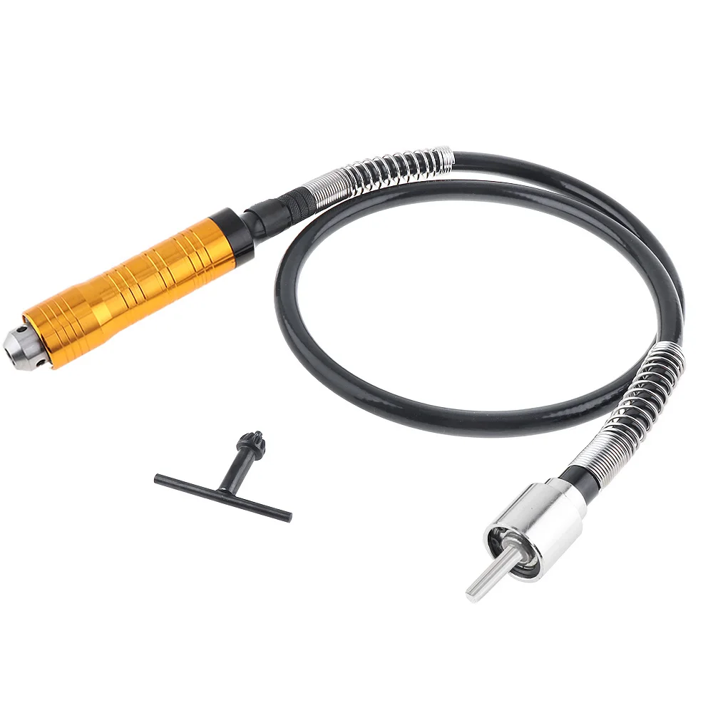Electric Grinder Electric Drill Special 0.3-6.5mm Gold Drill Chuck Handle Flexible Shaft and Chuck Wrench for Polishing Drilling 18v lithium battery 6000 mah electric wrench supporting battery 21v angle grinder hand drill special lithium battery
