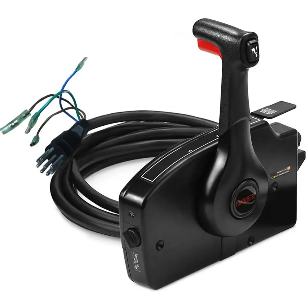 Remote Control fits 1993 /& Higher Mercury Mount Outboard with 8 Pins 40HP /& Up