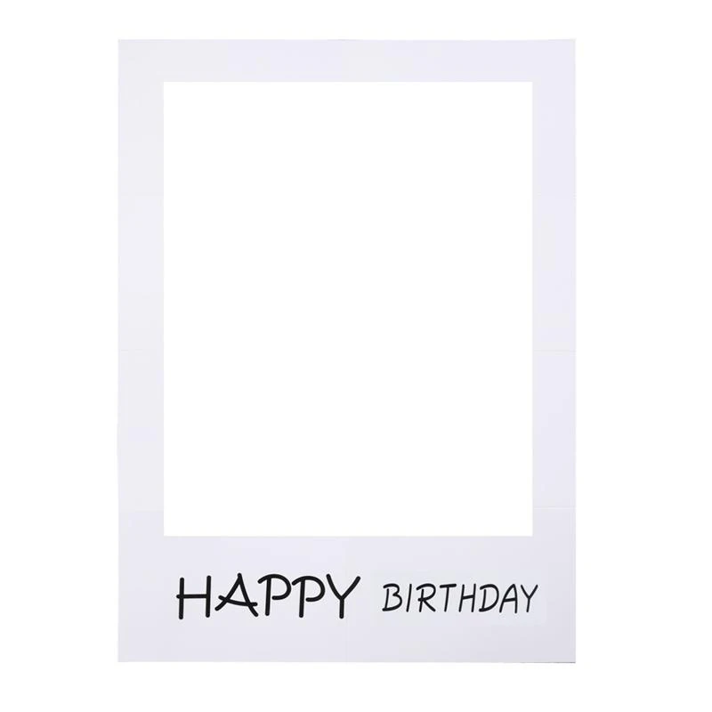 Cadre Photo Joyeux Anniversaire 1 Piece Accessoires De Stand Photo Fournitures De Decoration Pour Cadeaux De Fete A35 Aliexpress