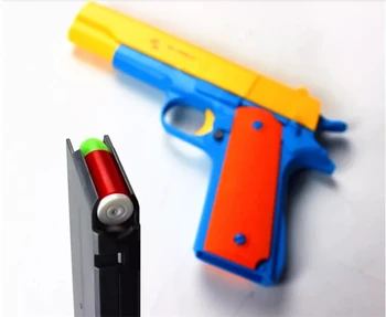 

1pcs Classic M1911 Toys Pistol Children's Toy Guns Soft Bullet Gun Plastic Revolver Kids Outdoor Fun Game Shooter Toy