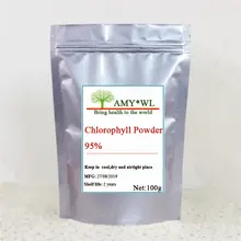 Натуральное растение экстракт чистый хлорофилл порошок 95