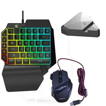 

EastVita G5pro Gaming Keyboard Mouse Converter Bluetooth Plug-in Keyboard Mouse Adapter For Android For Ios Phones