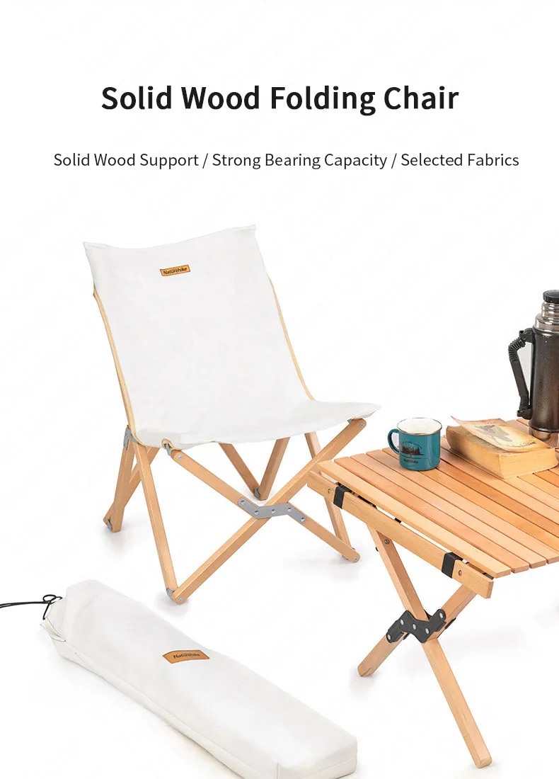 Naturehike складной стул для кемпинга деревянный ультра-светильник портативный ткань Оксфорд для путешествий на открытом воздухе Рыбалка Пикник скамья устойчивый стул