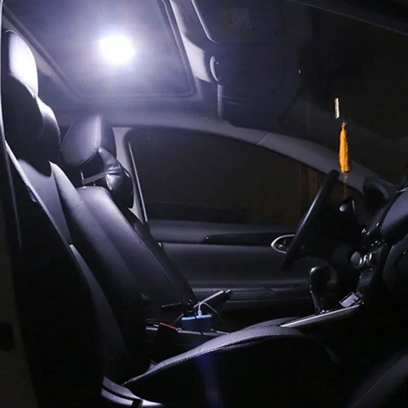 Автомобильный потолочный светильник для чтения, автомобильный Магнитный светильник на крышу, зарядка через usb, задний ряд, светодиодный светильник для чтения в салоне автомобиля, для багажника, дома