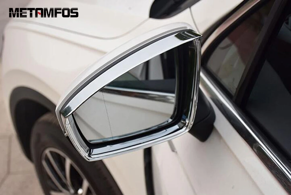 Козырёк от солнца и дождя для Volkswagen Tiguan 2017 2018 2019 2020|trim cover|chrome accessorieschrome car accessories |