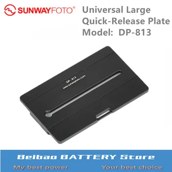 

SUNWAYFOTO Universal Large Quick Release Plate DP-813 Tripod Head for DSLR Camera Tripod Head Professional Aluminum Monopod