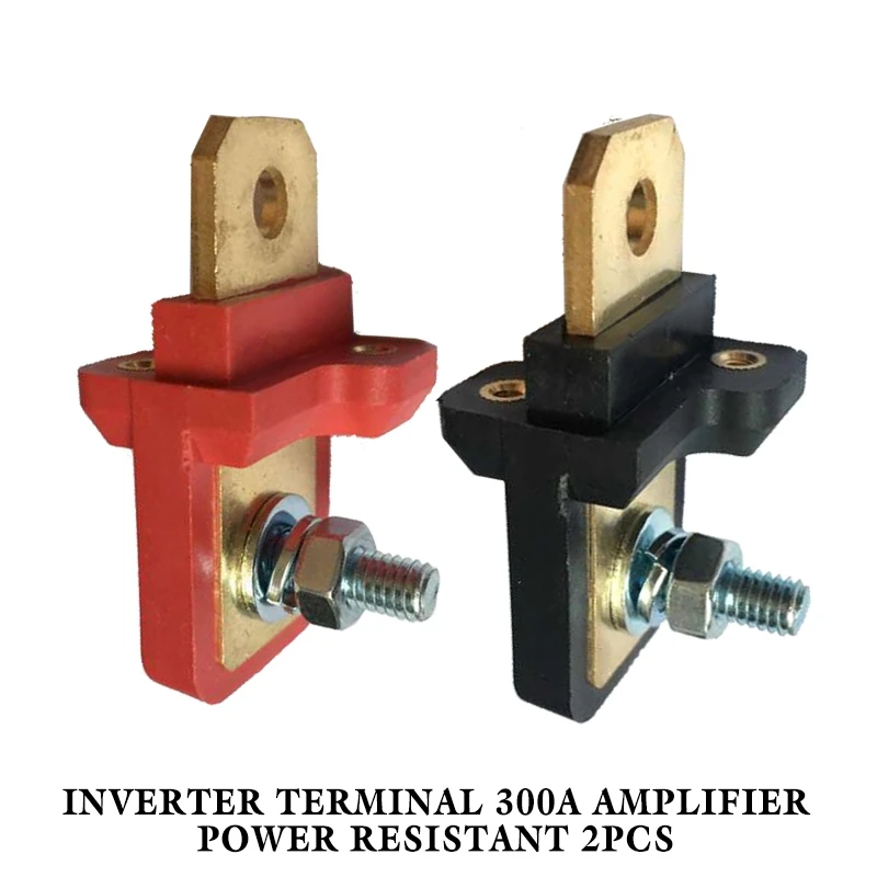 2Pcs Connectors Terminals True Copper Binding Post Inverter Terminal
