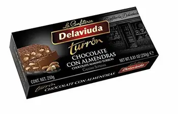 

Turrono praliné au chocolat croustillant Delaviuda 250 grs