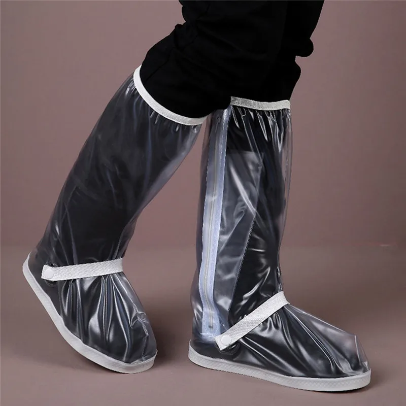 Открытый водонепроницаемая обувь в дождливую погоду Чехлы для обуви противоскользящие велосипедные камеры дождевые Чехлы для обуви с высоким берцем Обувь На дождливую погоду; Уличная обувь; сезон