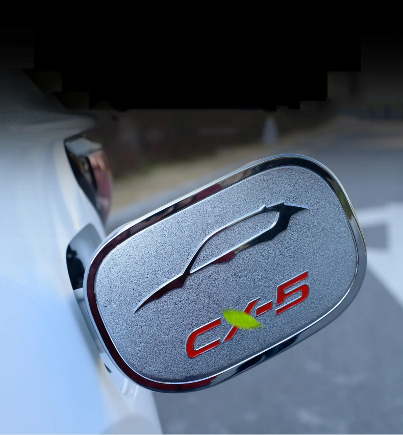 ABS Хром Внешний автомобильный масляный Топливный Бак Газовая крышка Накладка наклейка для MAZDA CX-5 CX5 CX 5 автомобильный Стайлинг