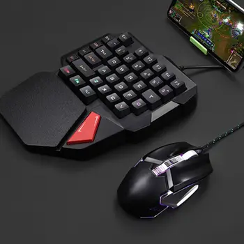 

2020 New K108 Gaming Keyboard One-Handed Mechanical Keyboard For Laptop Computer Portable Gamer Keyboard For PUBG Phone Universa