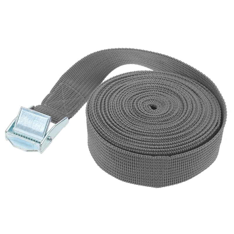 Corde de Tension en Métal pour Voiture, 5m x 25mm, Sangle de Bain à Cliquet,  Ceinture de Bagages, Sac, Attache de Cargaison avec Tendeur de Corde -  AliExpress