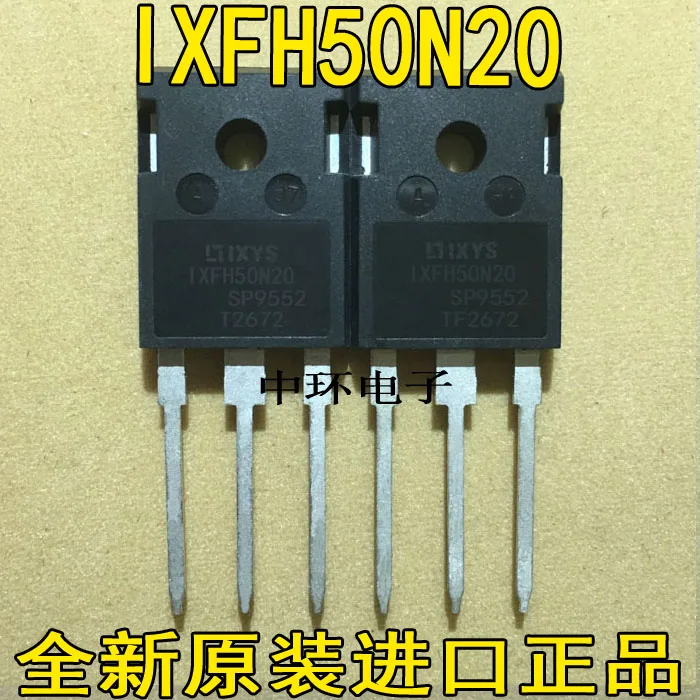 10 шт./лот IXFH50N20 IXTQ50N20P 50A/200Vx m y