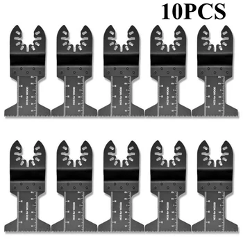 

4in Multi Tool Oscillating Saw Blades Metal Hard Wood Fiberglass Cutter 10pcs