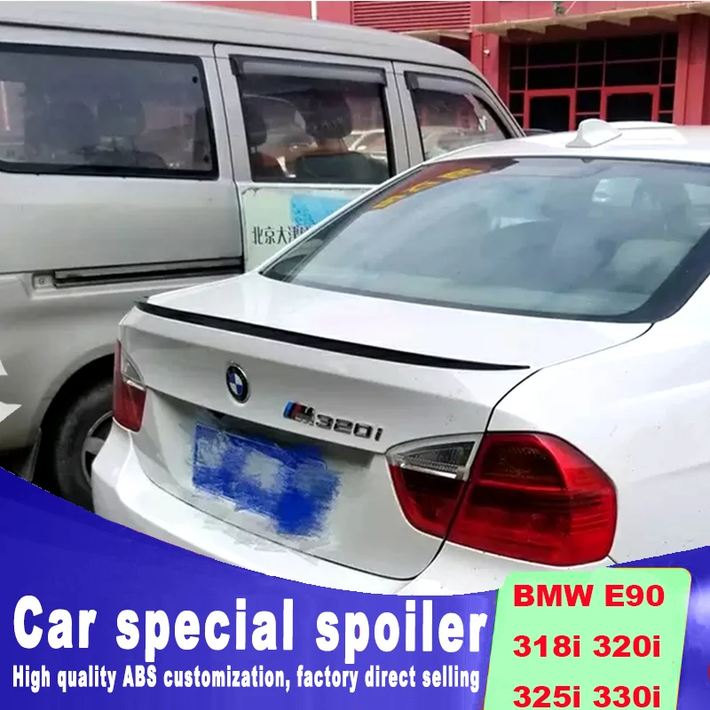 2005 2011 высококачественный спойлер для bmw E90 M3 задний багажника 318i 320i 325i 330i от