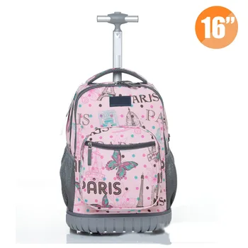 

Schoolchildren's trolley bag, hand bag, children's bag, travel backpack, school bag, School bag with wheels,