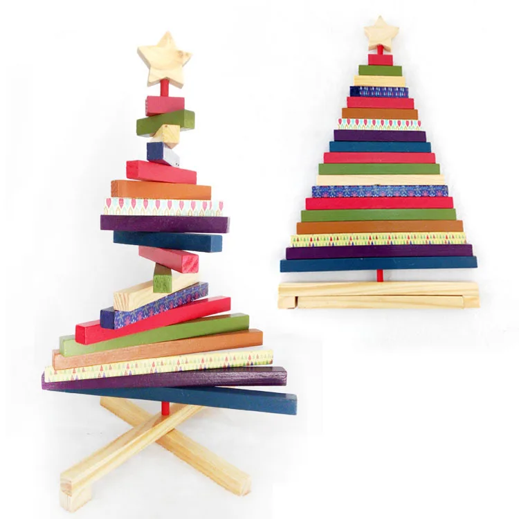 New Christmas Tree Arrangements Turn Stripe Tree Creative Gifts Christmas Decoration Children's Toys puzzle toy - Цвет: SMALL 30CM