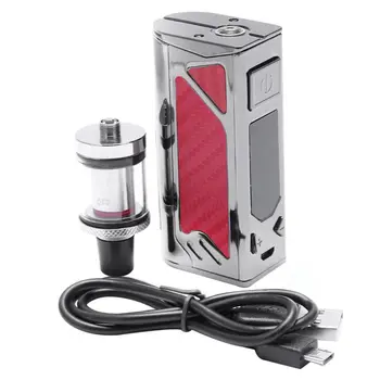 

100W Electronic Cigarette Starter Kit 2200mAh Built-in Battery 3.5ml Tank 0.3ohm Atomizer 510 Thread Top Air Intake Vape