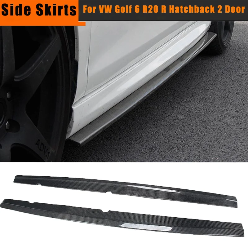 Боковые удлинители для Volkswagen VW Golf 6 R20 R хэтчбек 2 Дверных бампера 2010-2013 защитная