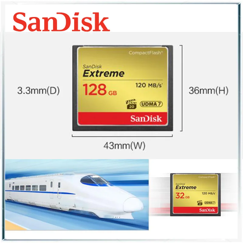 Карта памяти Micro SD Экстрим для зеркальной камеры высокоскоростной CF COMPACTFLASH карта памяти 32 Гб 64 Гб 128 ГБ
