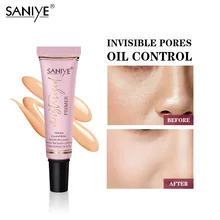 SANIYE Face Makeup Base Primer Invisible Pore Smooths Fine Lines Oil Control Moisturizing Whitening Facial Cosmetics R3016
