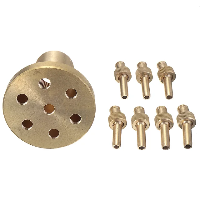 1In Dn25 Állítható Rézkút Fúvóka Spray -Sprinkler A Kerti Tóhoz Kiváló Minőségű Virág Szökőkút -Fej - Image 6