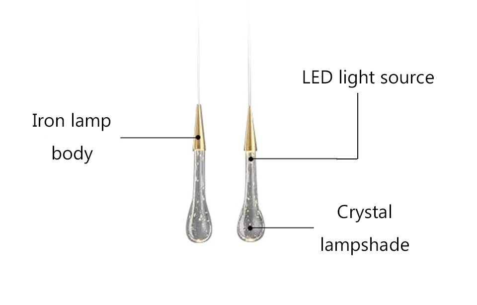 Скандинавский светодиодный Cyrstal подвесной светильник s светильник ing современный светильник Роскошный Гостиничный зал подвесной светильник ресторанный Декор подвесной светильник