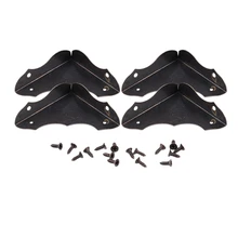 Металлический стол Ретро стиль Угловые чехлы протектор 40 мм x 40 мм 4 шт бронза