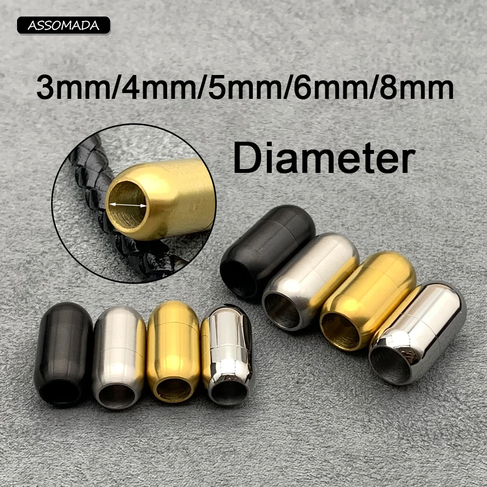 40 Chiusure Magnetiche Per Gioielli - Acciaio Inox 8mm In Oro E Argento Per Bracciali E Collane