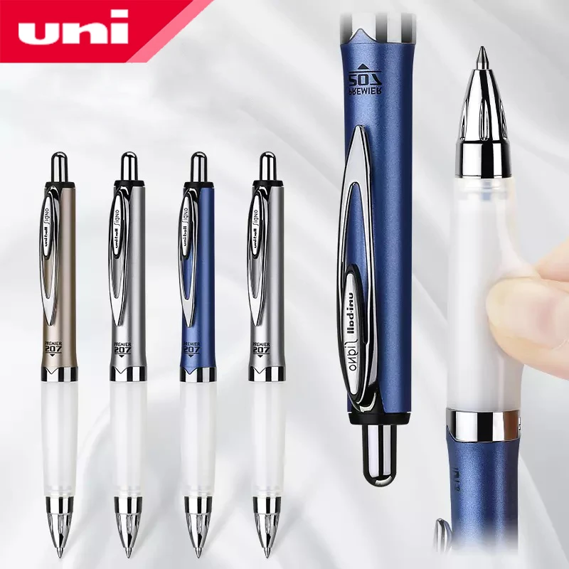 1pcs Uni Alphagel Ballpoint Pen Umn207gg 0.7mm Antifatigue Ballpoint