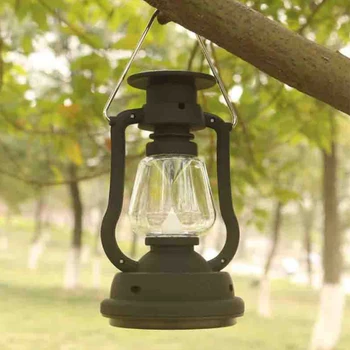 

Hand rechargeable solar camping lamp antique lantern tent lamp portable camping lamp retro lantern