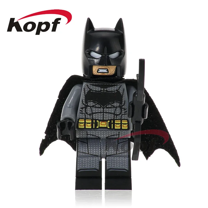 

Single Sale Super Heroes Batman Justice League Superman Wonder Woman Miracle Man Building Blocks Bricks Toys for children XH 673
