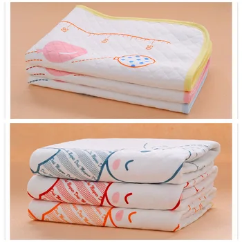 

Baby Diaper Changing Pads Waterproof Infant Newbown Changing Mat Cover Washable Reusable Travel Diaper Mat Size: 70cmx105cm
