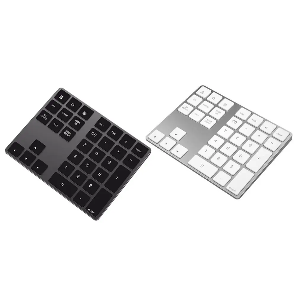 Мини BT181 Bluetooth клавиатура алюминиевая беспроводная клавиатура 34 клавиши внешняя цифровая клавиатура ярлык цифровая клавиатура для Macbook