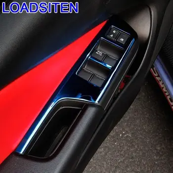 

Car Auto Chromium Automobile Modified Window Door Panel Interior Trim Covers Modification Accessories 15 16 17 FOR Honda City