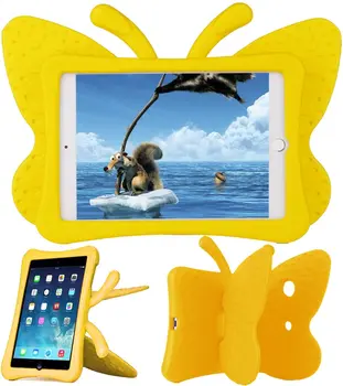 

Butterfly 3D Cartoon Tablet Case for Ipad Mini 1/2/3/4/5 9.7inch EVA Shock Proof Protective Stand Cover with Kickstand Stand
