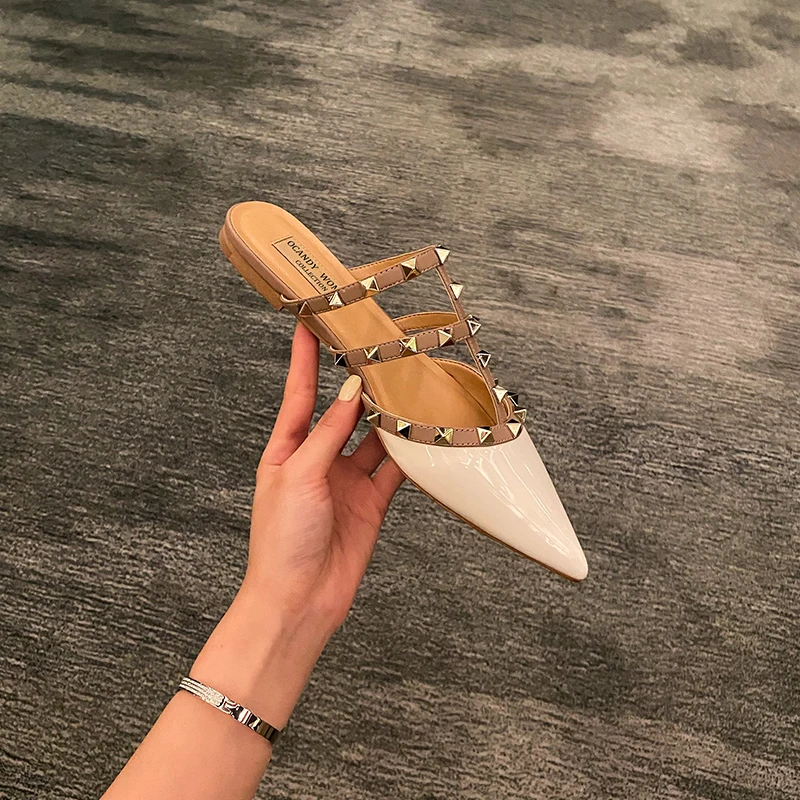 Лидер продаж Женские модные туфли удобные летние сандалии 2020 ношения Фея кожи с