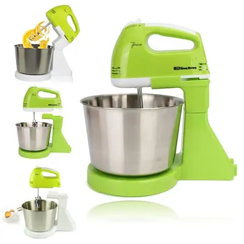 

7 Speed Electric egg beater Electric Stand Flour mixer household egg beater desktop whipped cream baking machine 220V