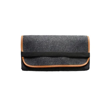 

Pouch Storage Mechanical Keyboard Bag Flip Cover Protective Practical Organizer Dust Proof Durable Felt Fabric Portable