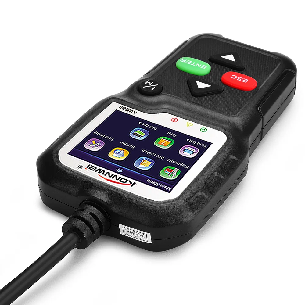 Vehemo OBD2 автомобильный сканер для диагностики для KONNWEI KW680 Универсальный Автомобильный диагностический двигатель чтение код инструмента ошибки
