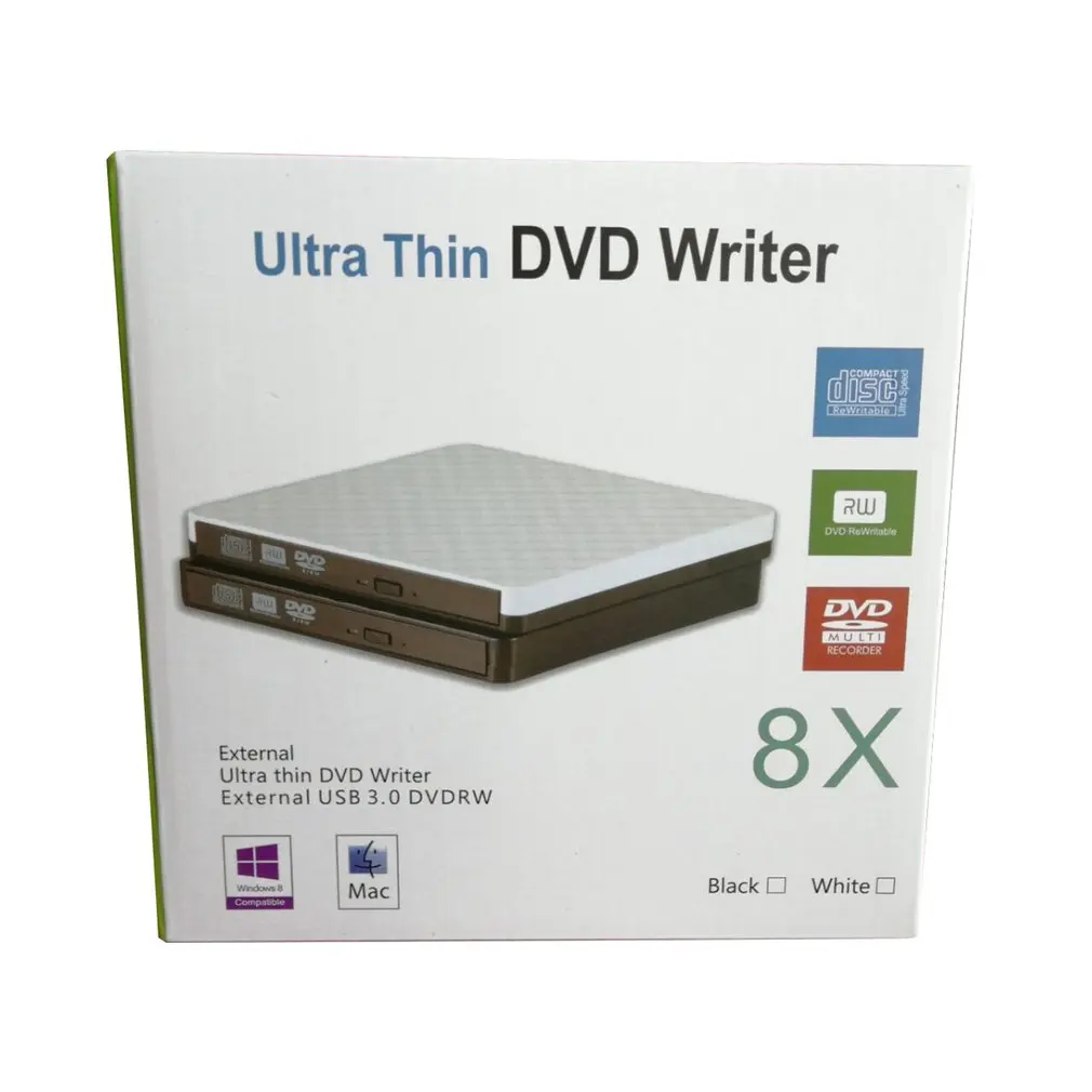 Usb3.0 Dvd-Rom горелка рельефный 3D Алмазный Узор внешнее записывающее устройство для Dvd Оптический привод коробка настольный компьютер ноутбук универсальный