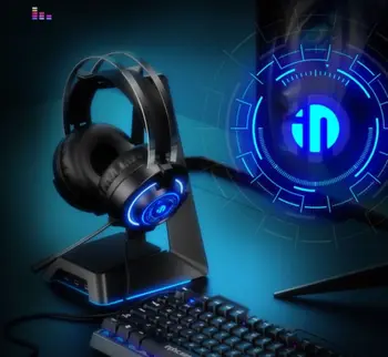 

G2 Pro X Gaming Headset Usb Wired Blue Voice 7.1 Channel Surround Sound Game Headphone With Mic For Pc/xbox One/ps4/ns