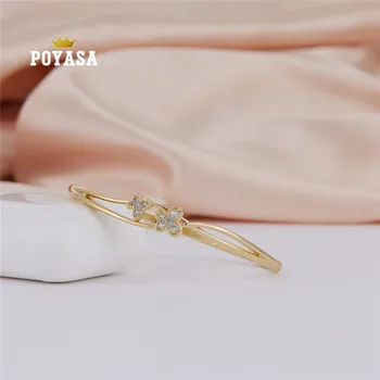 

2020 June Dubai gold color bracelet Moroccan women wedding charm butterfly bracelet