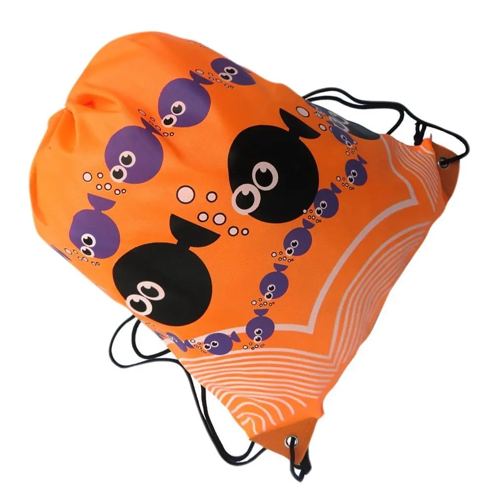 Top Quality Double Layer Drawstring Gym Backpacks Swimming Sports Beach Bag Travel Portable Fold Mini Shoulder Bags