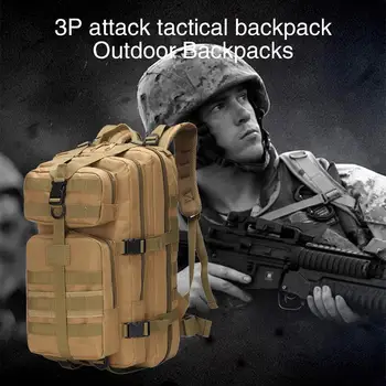 

Mountaineering Backpack Practical Durable 800D Waterproof Oxford 35L Picnic Field Survival Tactical Backpack Camping Bag