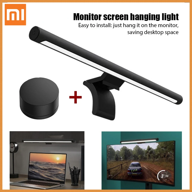 Xiaomi Mijia Lite Desk Lamp Foldable Student Eyes Protection USB Type-C For Computer PC Monitor Screen Bar Hanging Light LED | Электроника
