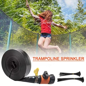 

8/12/15/20M Trampline Sprinkler Heavy Duty Hose Kids Summer Outdoor Water Game Sprinkler Outdoor Yard Games Waterpark Toys
