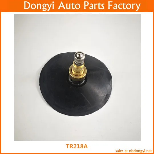 10pcs TR218A Tire Valve Stems tyre snap-in Short Black Rubber in