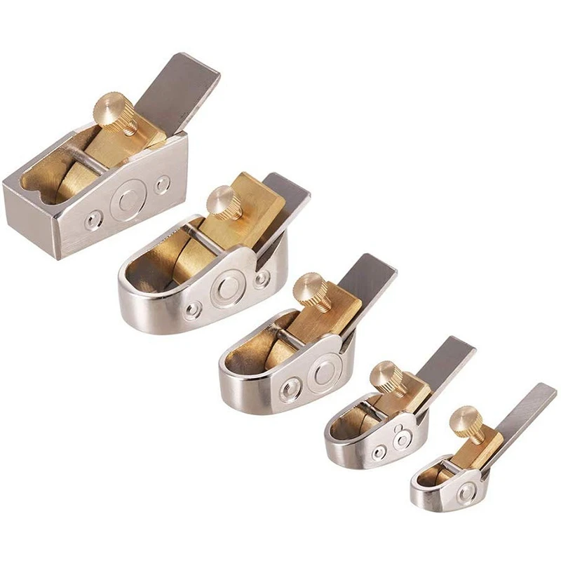 Silver SEWS-8-18mm, деревообрабатывающий перст, рубанок, резак из нержавеющей стали, набор инструментов для рукоделия, скрипки, альта, виолончели, Деревянный инструмент - Цвет: Silver